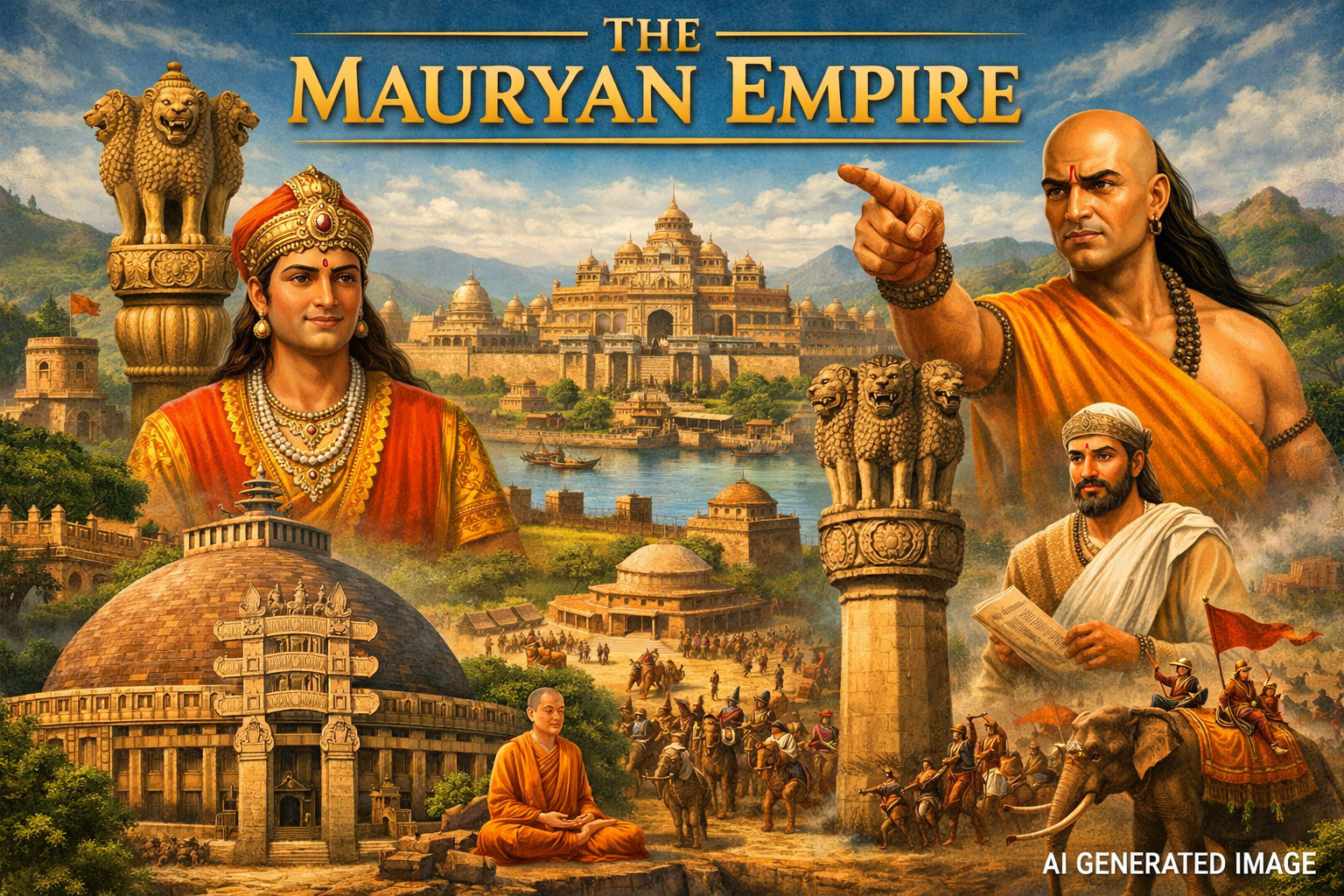 ICSE CLASS 9 HISTORY THE MAURYAN EMPIRE QUESTIONS AND ANSWERS
