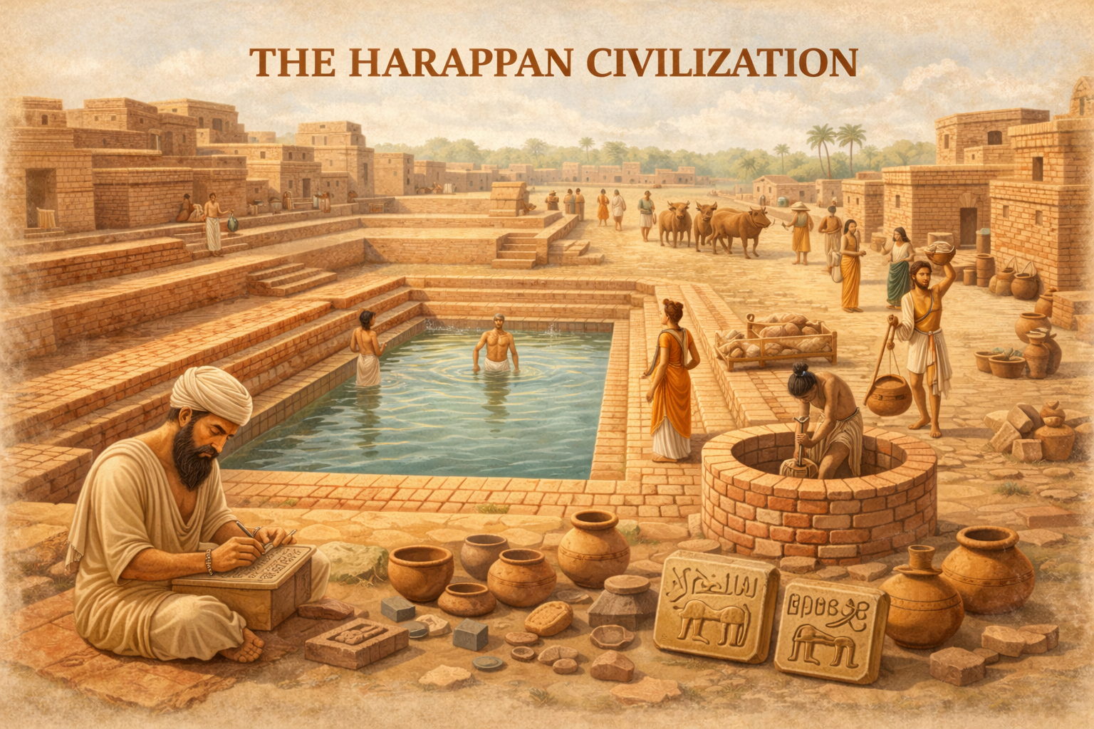 ICSE CLASS 9 HISTORY THE HARAPPAN CIVILIZATION QUESTIONS AND ANSWERS